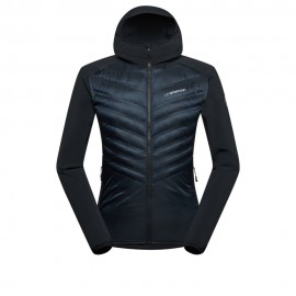 La Sportiva Giacca Trail Running Koro Nero Chalk Uomo