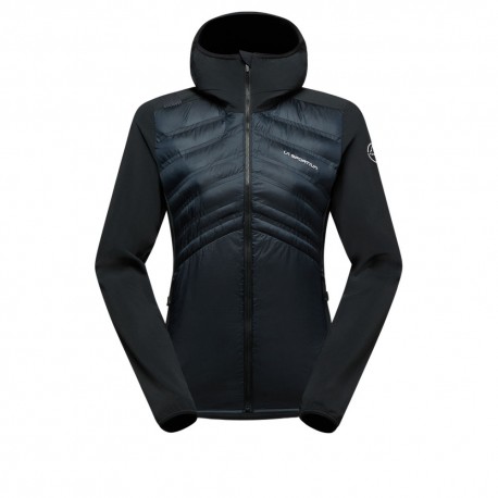 La Sportiva Giacca Trail Running Koro Nero Chalk Donna