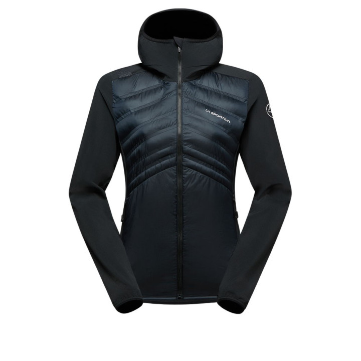 La Sportiva Giacca Trail Running Koro Nero Chalk Donna