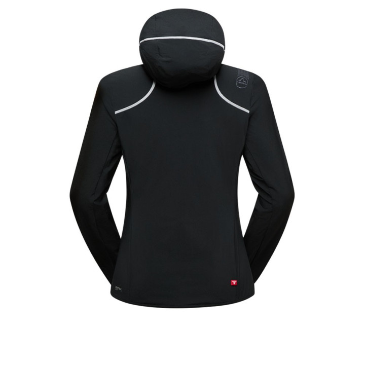La Sportiva Giacca Trail Running Koro Nero Chalk Donna