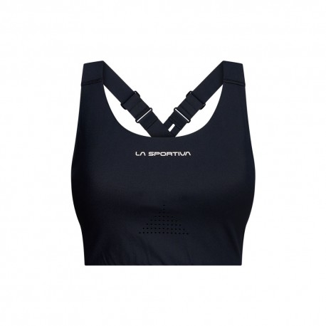 La Sportiva Bra Trail Running Pulse High Sup Nero Donna