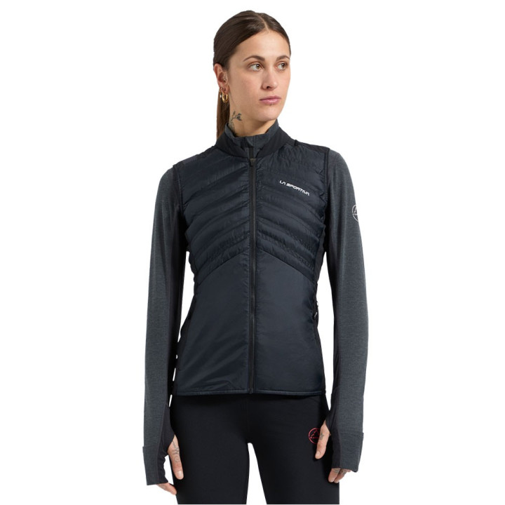 La Sportiva Gilet Trail Running Alya Nero Chalk Donna