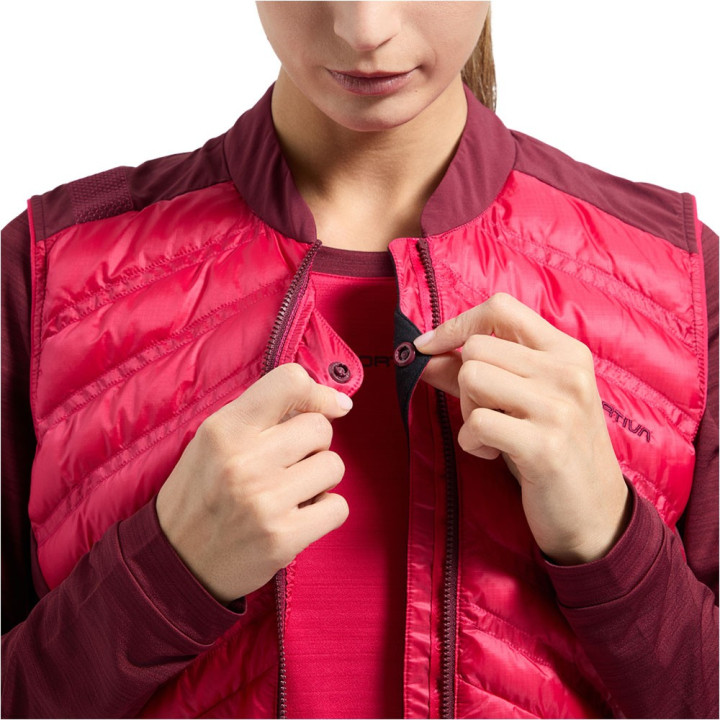 La Sportiva Gilet Trail Running Alya Azalea Redwood Donna