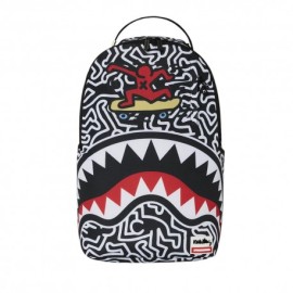 Sprayground Zaino Keith Bianco