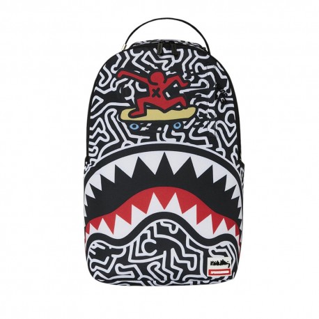 Sprayground Zaino Keith Bianco