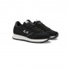 Sun 68 Ally New Glitter Nero Bianco - Sneakers Donna