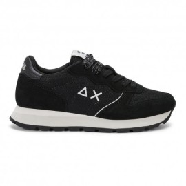 Sun 68 Ally New Glitter Nero Bianco - Sneakers Donna