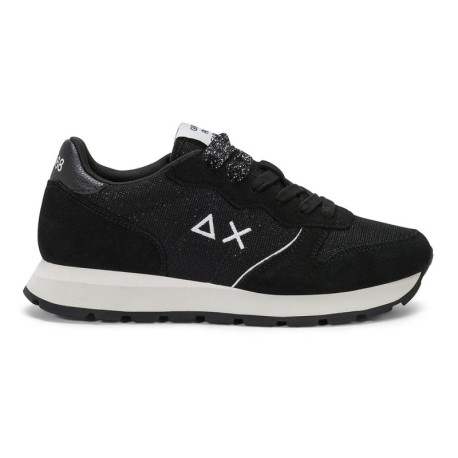 Sun 68 Ally New Glitter Nero Bianco - Sneakers Donna