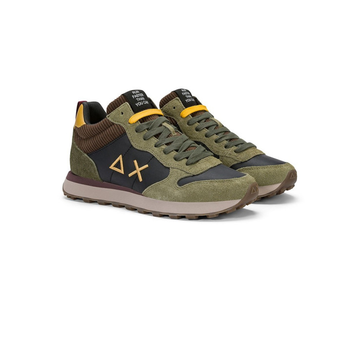 Sun 68 Tom 2.0 Mid Winter Verde Giallo - Sneakers Uomo
