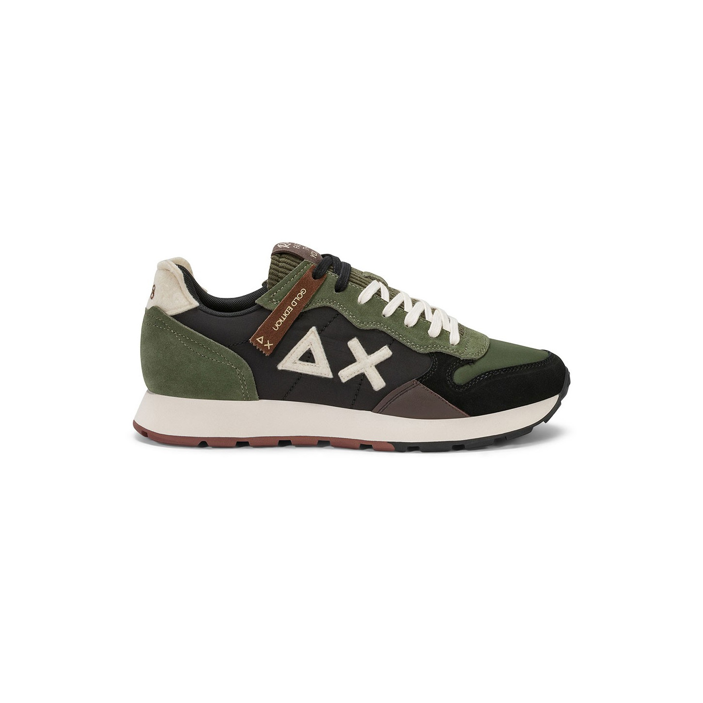 Sun 68 Tom Suede Verde Militare - Sneakers Uomo EUR 43