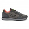 Sun 68 Tom Fluo Nylon Grigio Nero - Sneakers Uomo