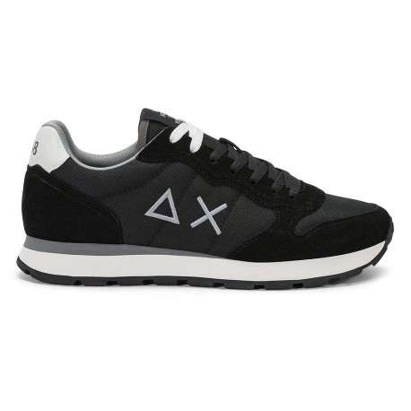 Sun 68 Tom Solid Nylon Nero Grigio - Sneakers Uomo