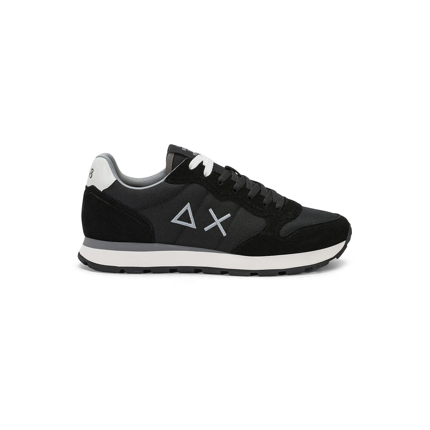 Sun 68 Tom Solid Nylon Nero Grigio - Sneakers Uomo EUR 43
