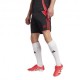 ADIDAS Pantaloncini Calcio Tiro24 Nero Rosso Uomo
