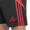 ADIDAS Pantaloncini Calcio Tiro24 Nero Rosso Uomo