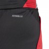 ADIDAS Pantaloncini Calcio Tiro24 Nero Rosso Uomo