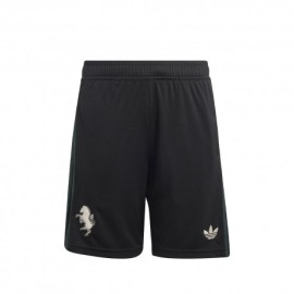 ADIDAS Originals Pantaloncini Calcio Juve Third 25 26 Nero Panna Bambino