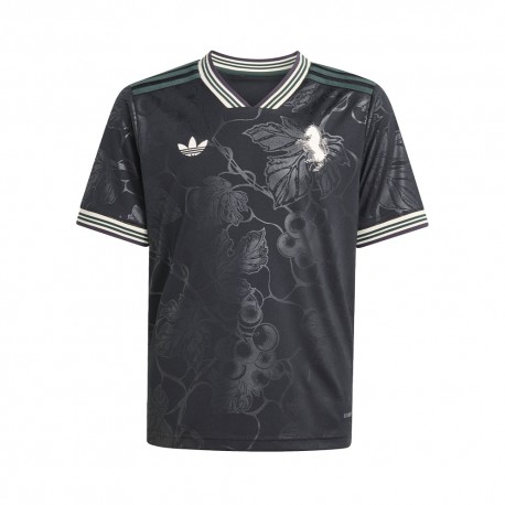 ADIDAS Originals Maglia Maniche Corte Juve Third 25 26 Nero Panna Bambino