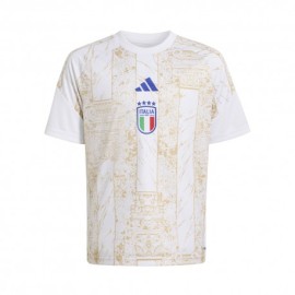 ADIDAS Maglia Calcio Pre-Partita Home Italia 26 Blu Bambino