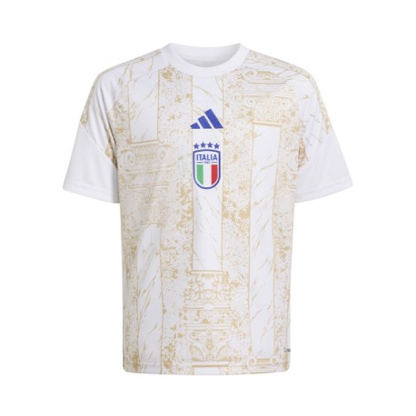 ADIDAS Maglia Calcio Pre-Partita Home Italia 26 Blu Bambino