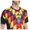ADIDAS T-Shirt Pre Match Germania Nero Giallo Uomo