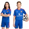 ADIDAS Originals Maglia Calcio Mufc Away 26 27 Blu Bambino