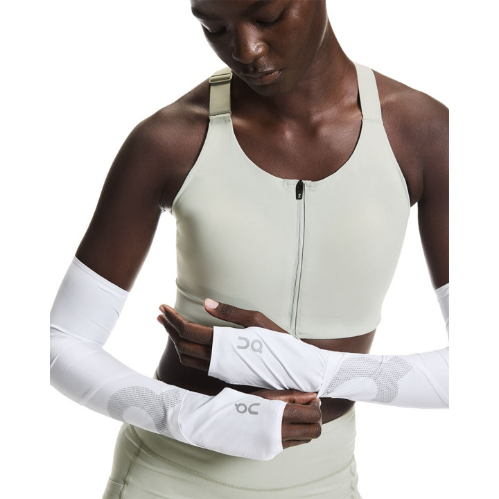 On Maglia Running Solar Arm Bianco Uomo