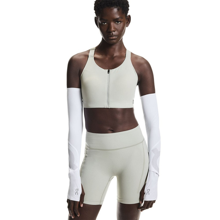 On Maglia Running Solar Arm Bianco Uomo