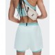 On Pantaloncini Running 3" Performance 2In1 Aquamarine Donna