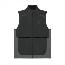 On Gilet Running Weather Nero Eclipse Uomo