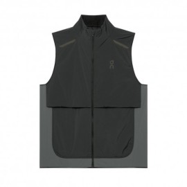 On Gilet Running Weather Nero Eclipse Uomo