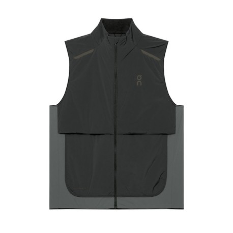 On Gilet Running Weather Nero Eclipse Uomo