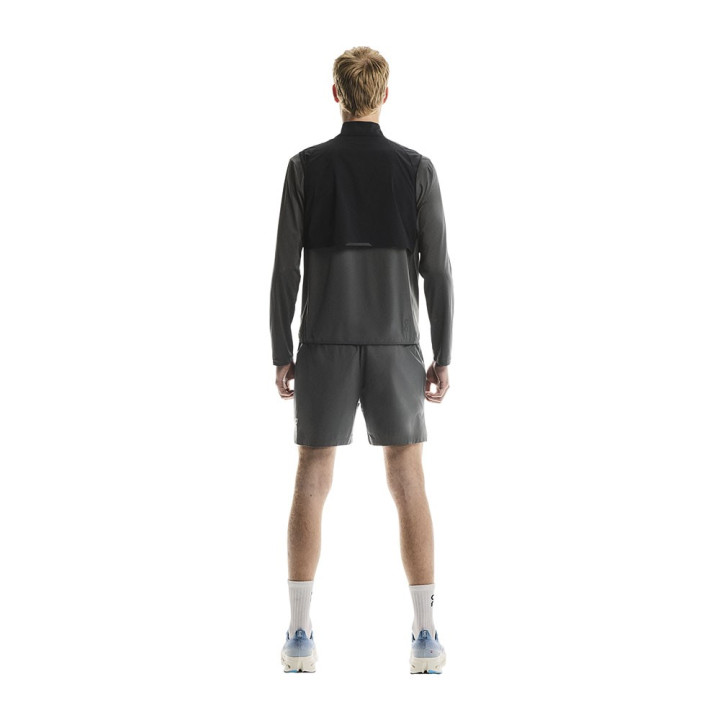 On Gilet Running Weather Nero Eclipse Uomo