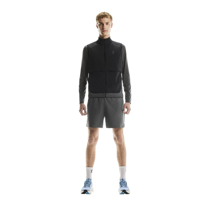 On Gilet Running Weather Nero Eclipse Uomo