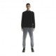 On Maglia Running Focus Tech Crew Nero Uomo