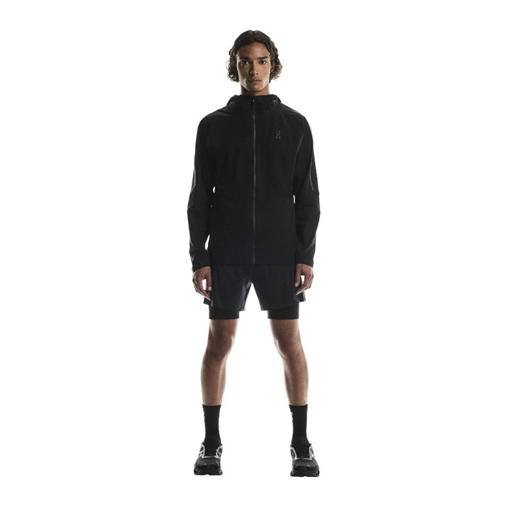 On Giacca Running Performance Nero Uomo