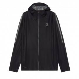 On Giacca Running Performance Nero Uomo