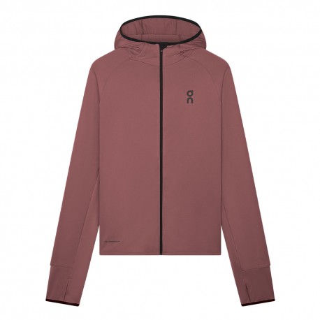 On Giacca Running Climate Zip Barberry Uomo