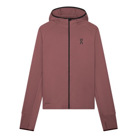 On Giacca Running Climate Zip Barberry Uomo