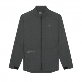 On Giacca Running Weather Lumos Nero Uomo