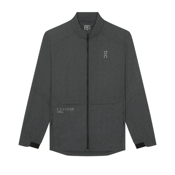 On Giacca Running Weather Lumos Nero Uomo
