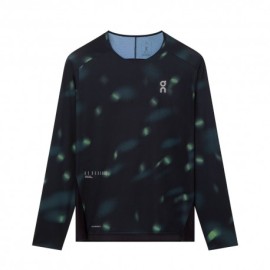 On Maglia Running Performance Long-T Lumos Nero Uomo