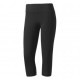 Adidas 3/4 Pant Donna Nero