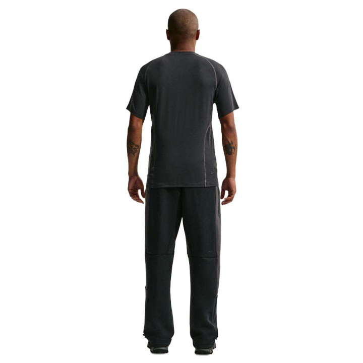 Nike Tech Pantaloni Fleece Color Block Nero Uomo