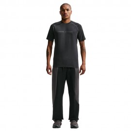 Nike Tech Pantaloni Fleece Color Block Nero Uomo