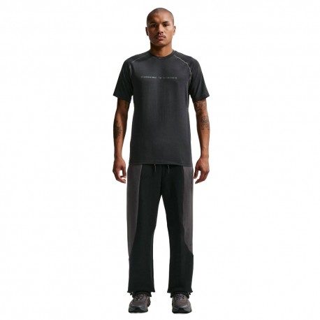 Nike Tech Pantaloni Fleece Color Block Nero Uomo