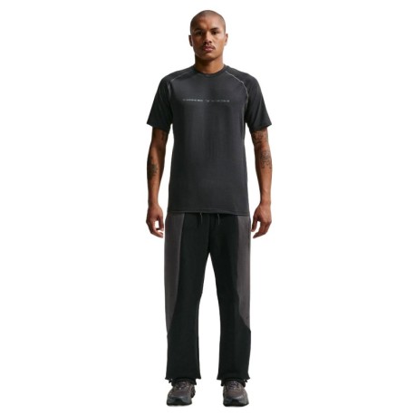 Nike Tech Pantaloni Fleece Color Block Nero Uomo