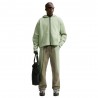 Nike Tech Pantaloni Fleece Open Bicolor Verde Uomo