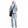 Nike Tech Pantaloni Fleece Open Bicolor Azzurro Uomo