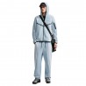 Nike Tech Pantaloni Fleece Open Bicolor Azzurro Uomo